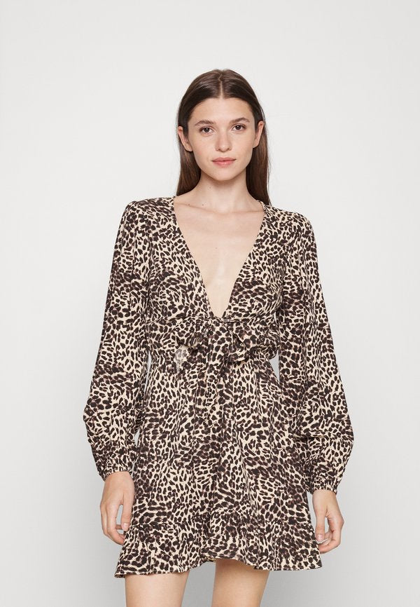 Nly by Nelly BOTTOM FRILL TIED DRESS