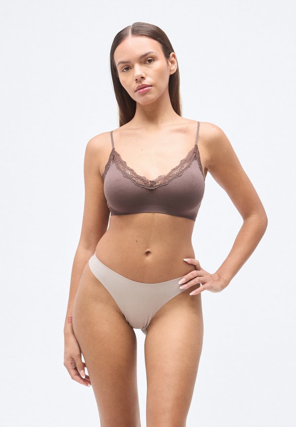 ONLY ONLTRACY BONDED 3-PACK NOOS - Thong - etherea