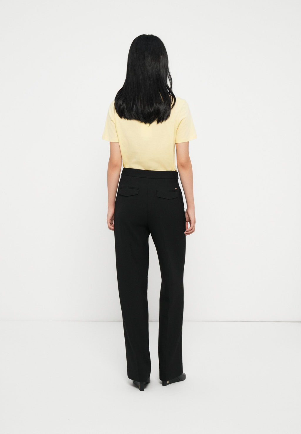 PRESSED CREASE STRAIGHT LEG TROUSERS Media 4