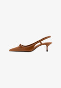 Mango ADULT - Classic heels - cognac