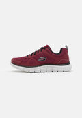 Skechers TRACK - Trainers - burgundy/black