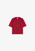 Bershka SPIDERMAN  - Print T-shirt - red