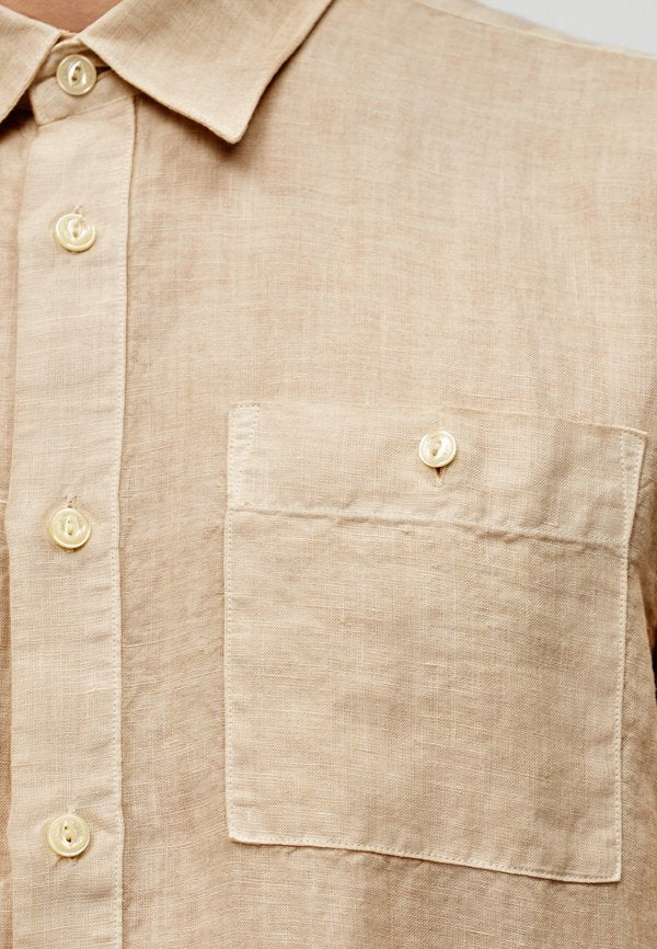 120% Lino LONG SLEEVE REGULAR FIT MEN SHIRT