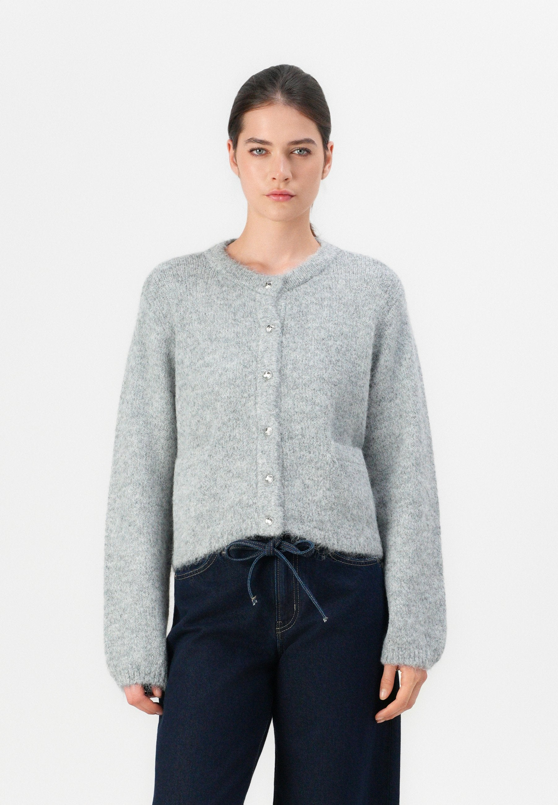 Object OBJSAGGIA RE L/S KNIT CARDIGAN NOOS