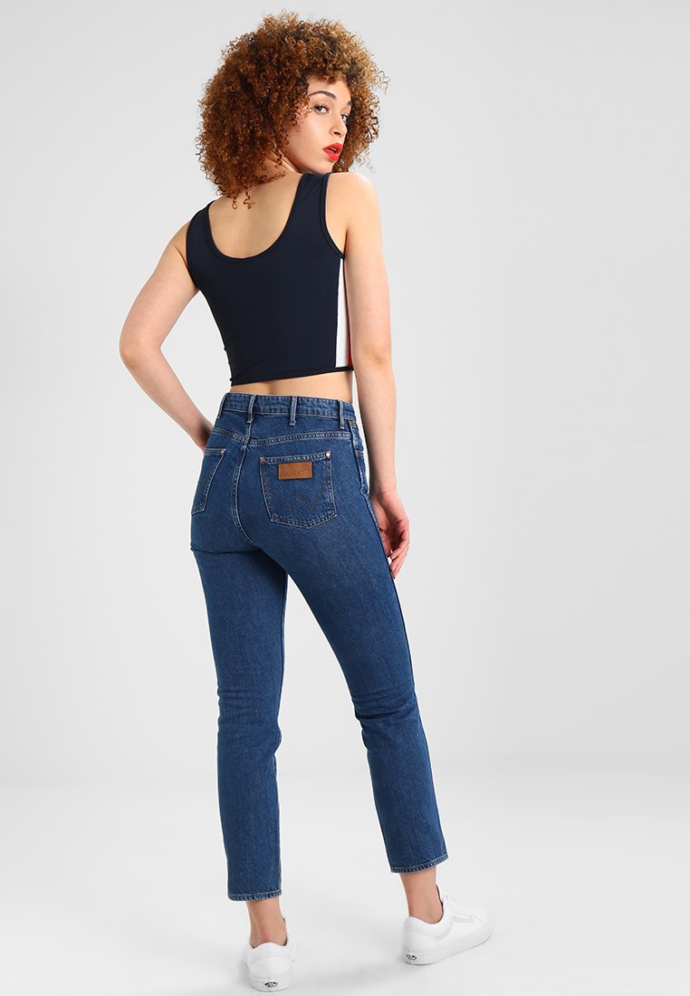 Urban Classics LADIES SIDE STRIPE CROPPED ZIP