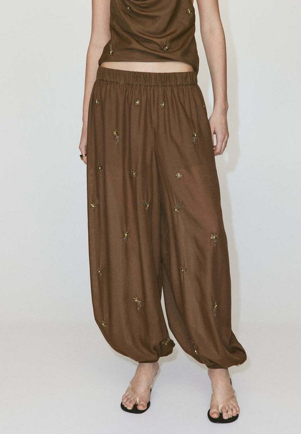 Mango ADULT - Trousers - brown
