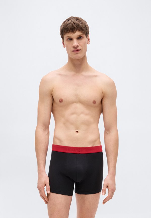 Levi's® MEN BRIEF 4 PACK - Boxer briefs - red/black