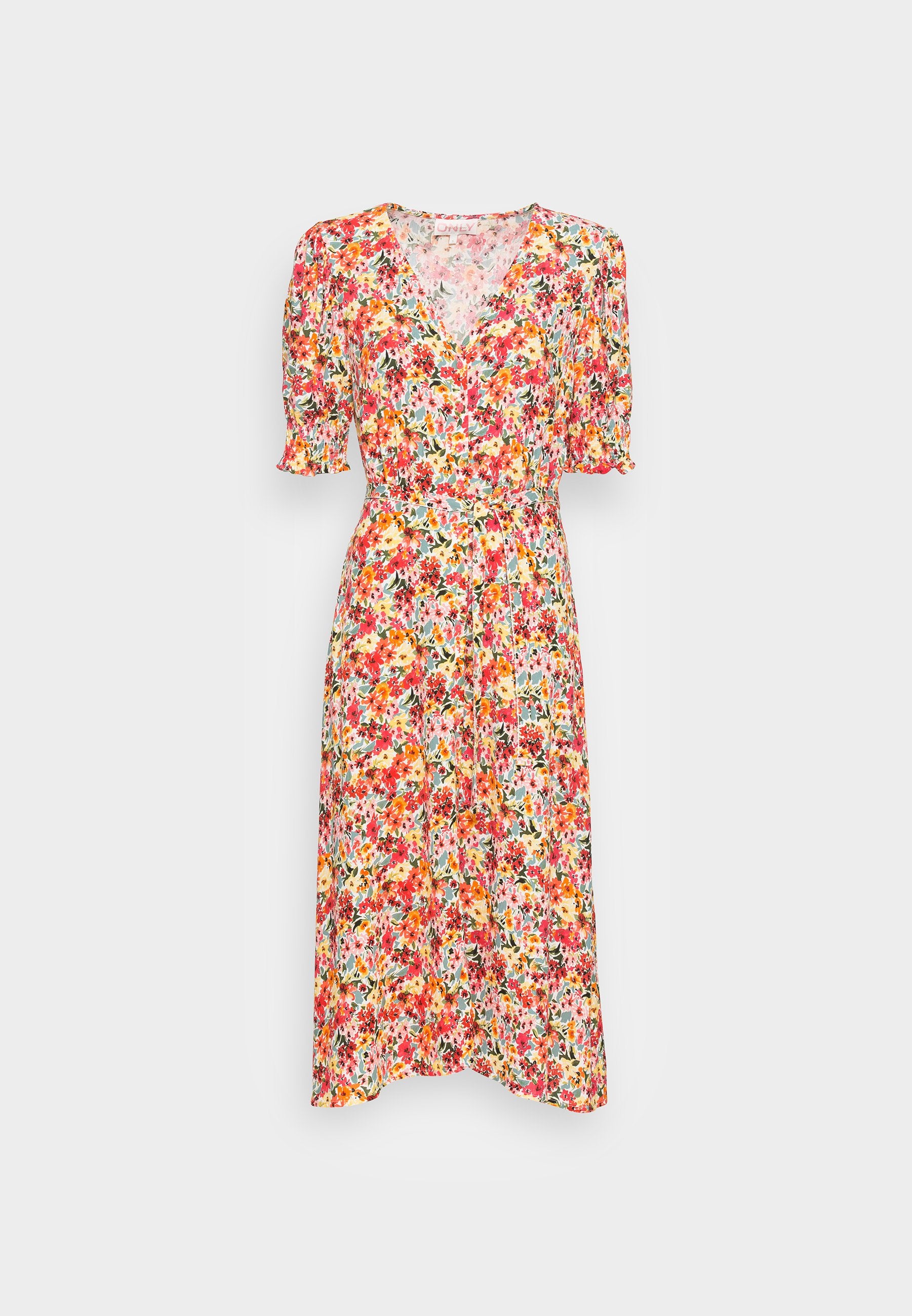 ONLY ONLFREDERIKKE V NECK BELT DRESS