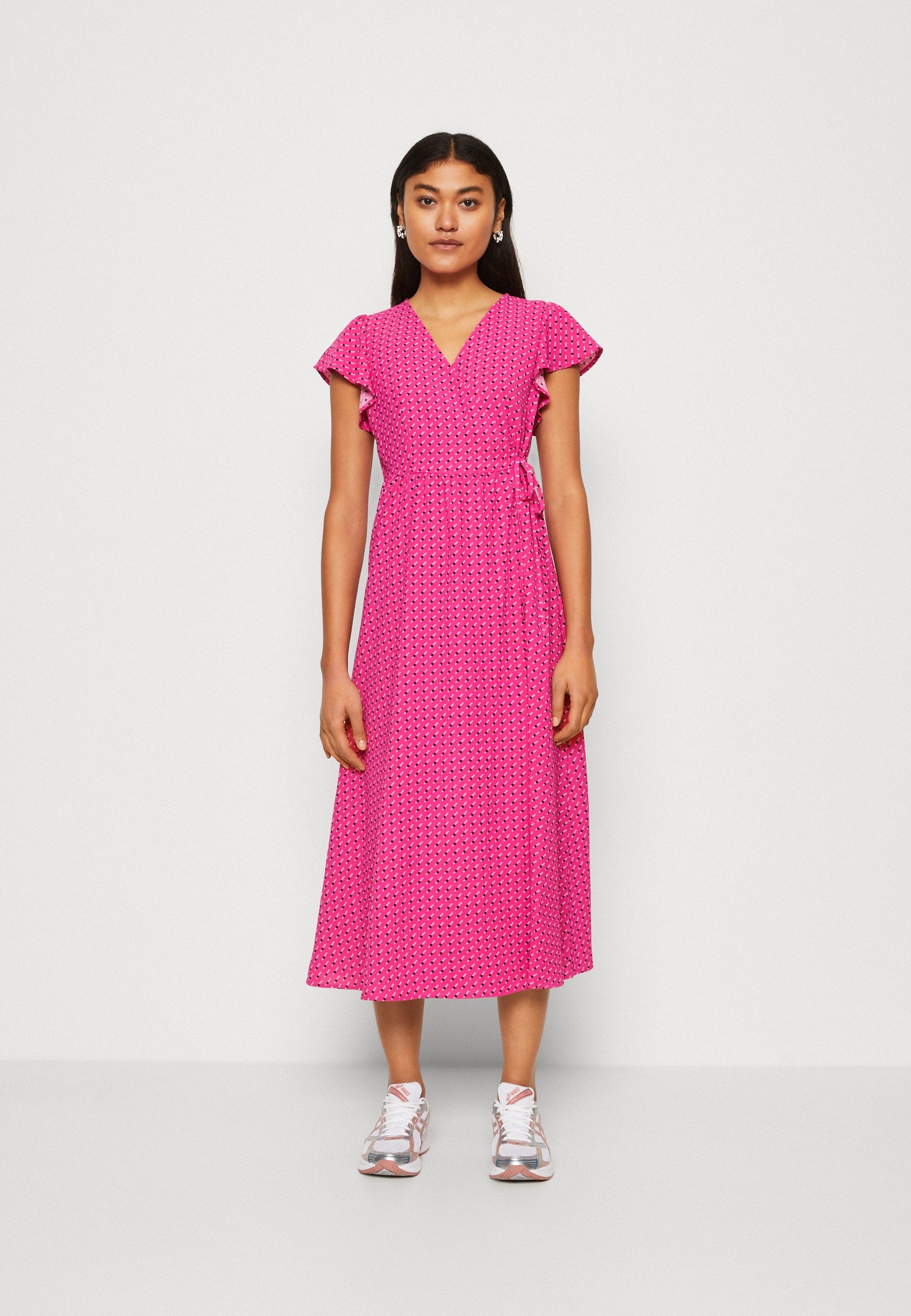 ONLNAOMI MIDI WRAP DRESS Media 3