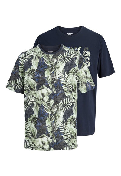 Jack & Jones JJEJEFF TEE 2 PACK
