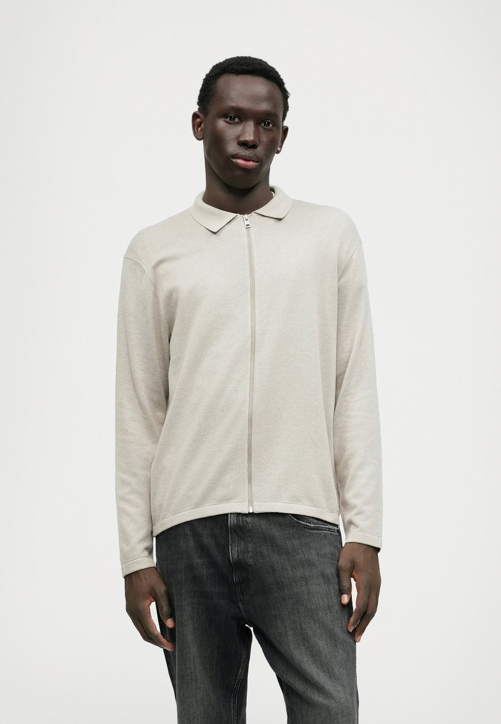 Jack & Jones JJCOLE ZIP CARDIGAN