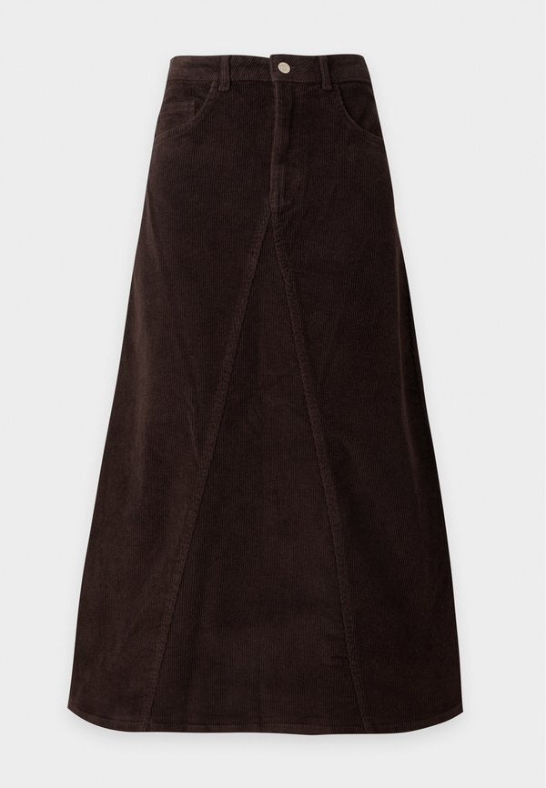 Vero Moda VMGINA - A-line skirt - chocolate torte