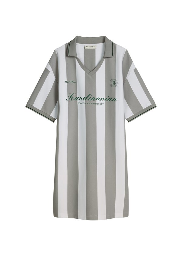 Marc O'Polo CLUB '67 FOOTBALL TRIKOT DRESS STRIPED