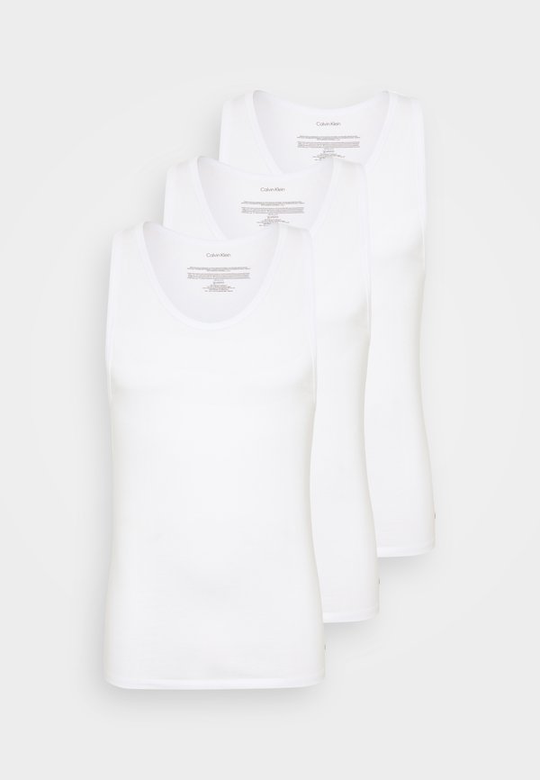 Calvin Klein Underwear 3 PACK - Undershirt - white