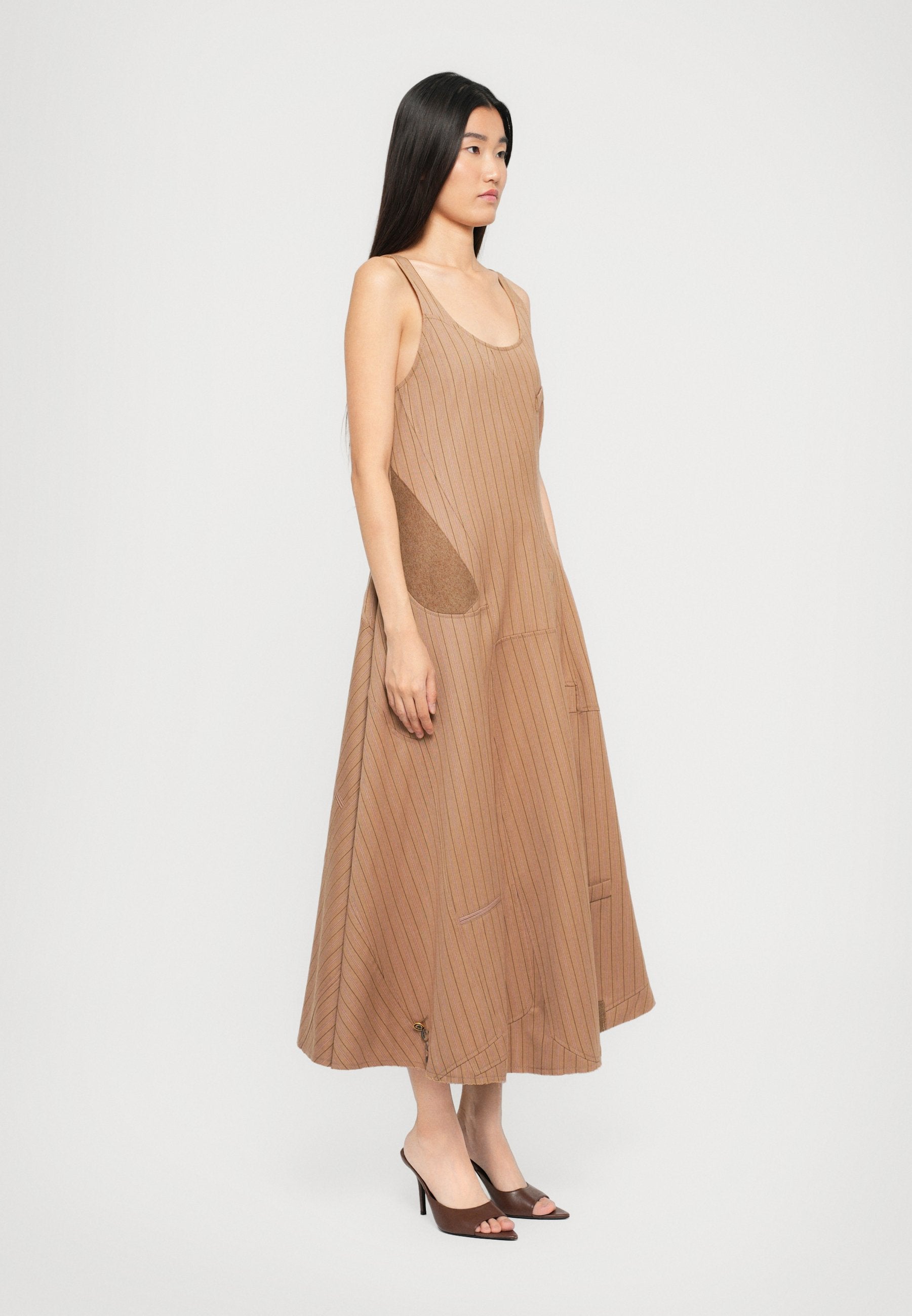 MOSCHINO PINSTRIPE DRESS