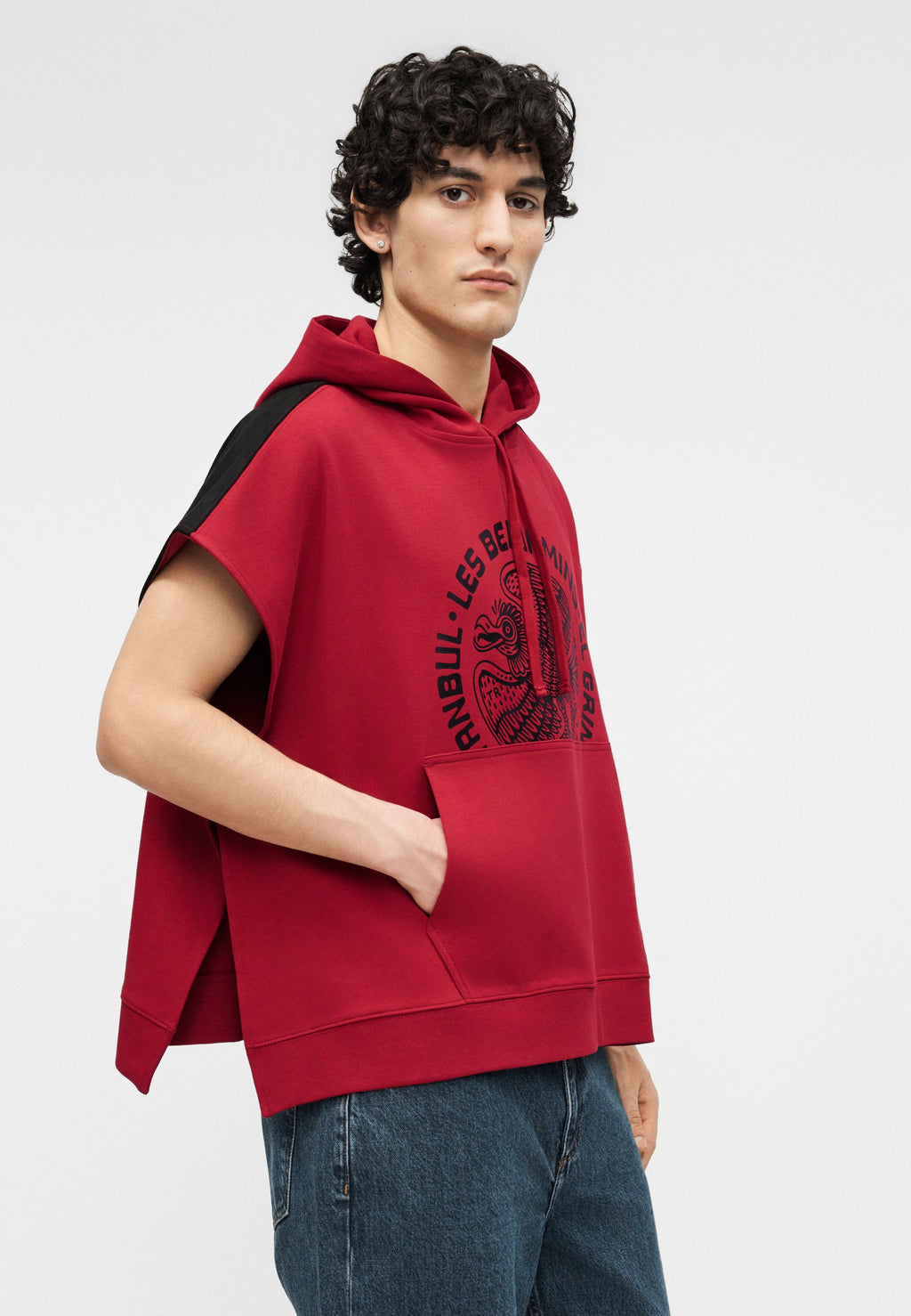 Les Benjamins SLEEVELESS HOODIE UNISEX