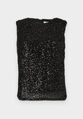 VILA VIKAIYA O NECK SEQUIN