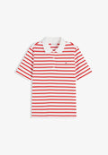 Tommy Hilfiger REGULAR FIT - Polo shirt - fire red/ecru