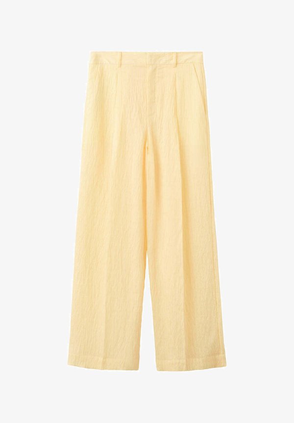 Mango ADULT - Trousers - light yellow