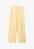 Mango ADULT - Trousers - light yellow
