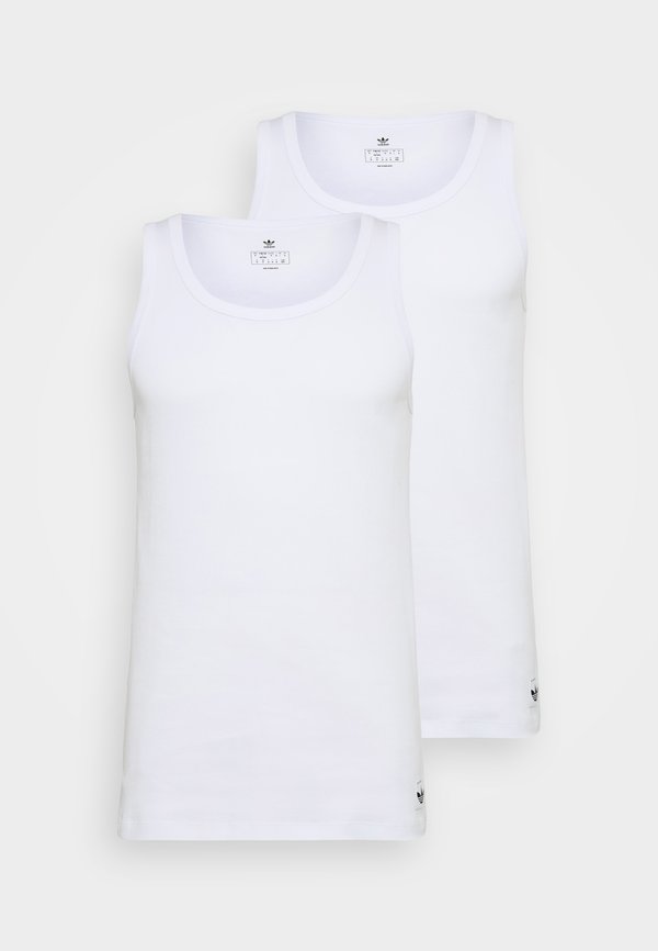adidas Originals TOP 2 PACK - Undershirt - white