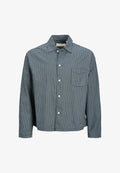 Jack & Jones JORAUSTIN CLEAN CHECK SHIRT LS SN - Shirt - sky captain