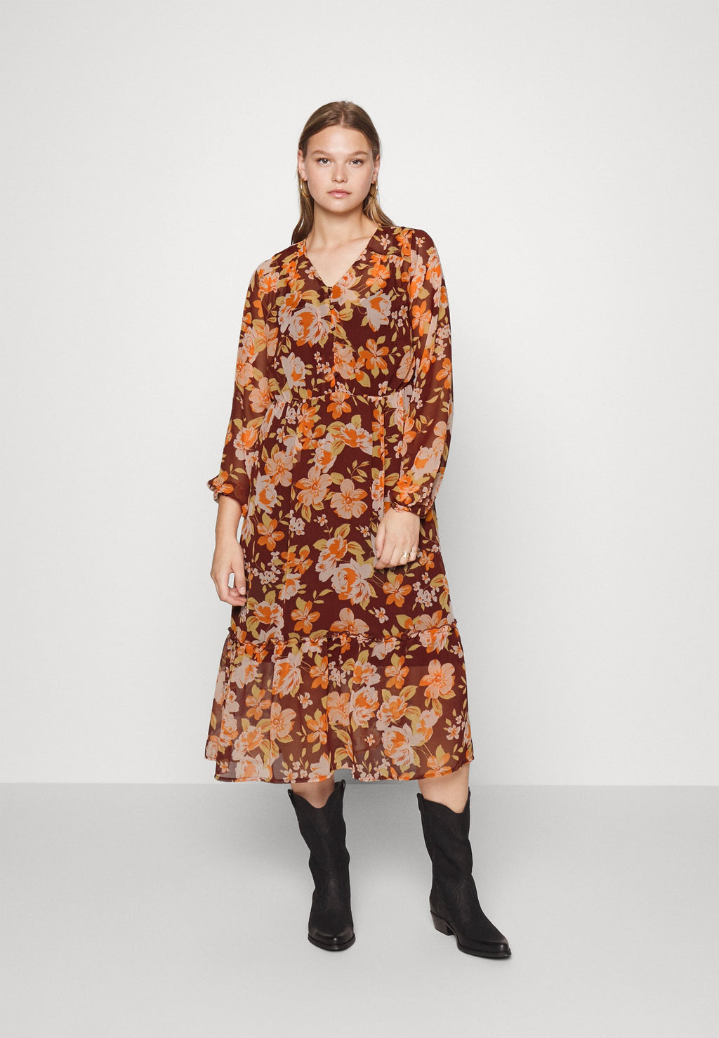 VILA VIVINCEL MEDI DRESS