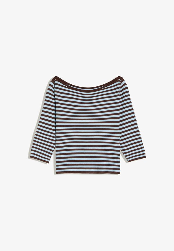 Bershka JUMPER - Jumper - dark brown