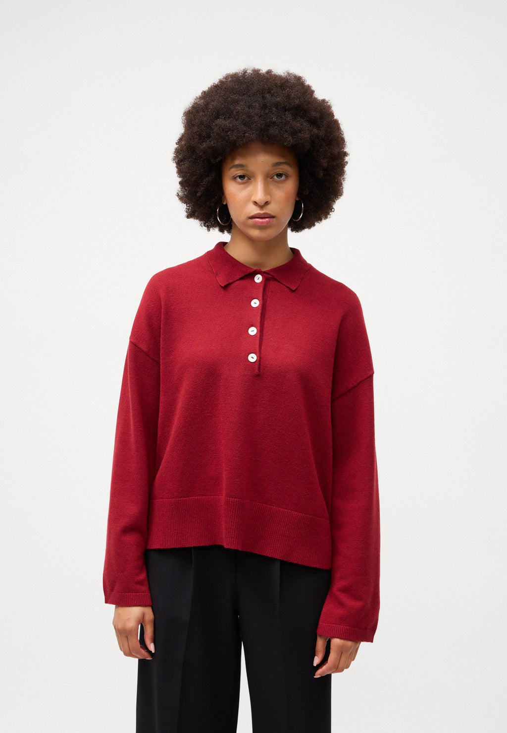 Gina Tricot COLLAR SWEATER