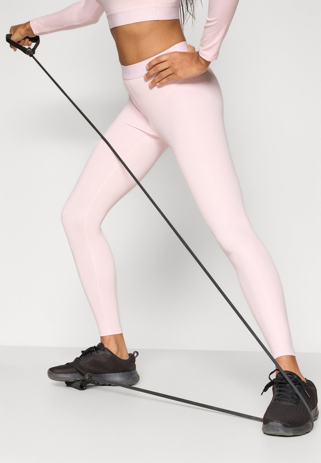 Even&Odd active FULL LENGTH MID RISE LEGGINGS WITH WAISTBAND