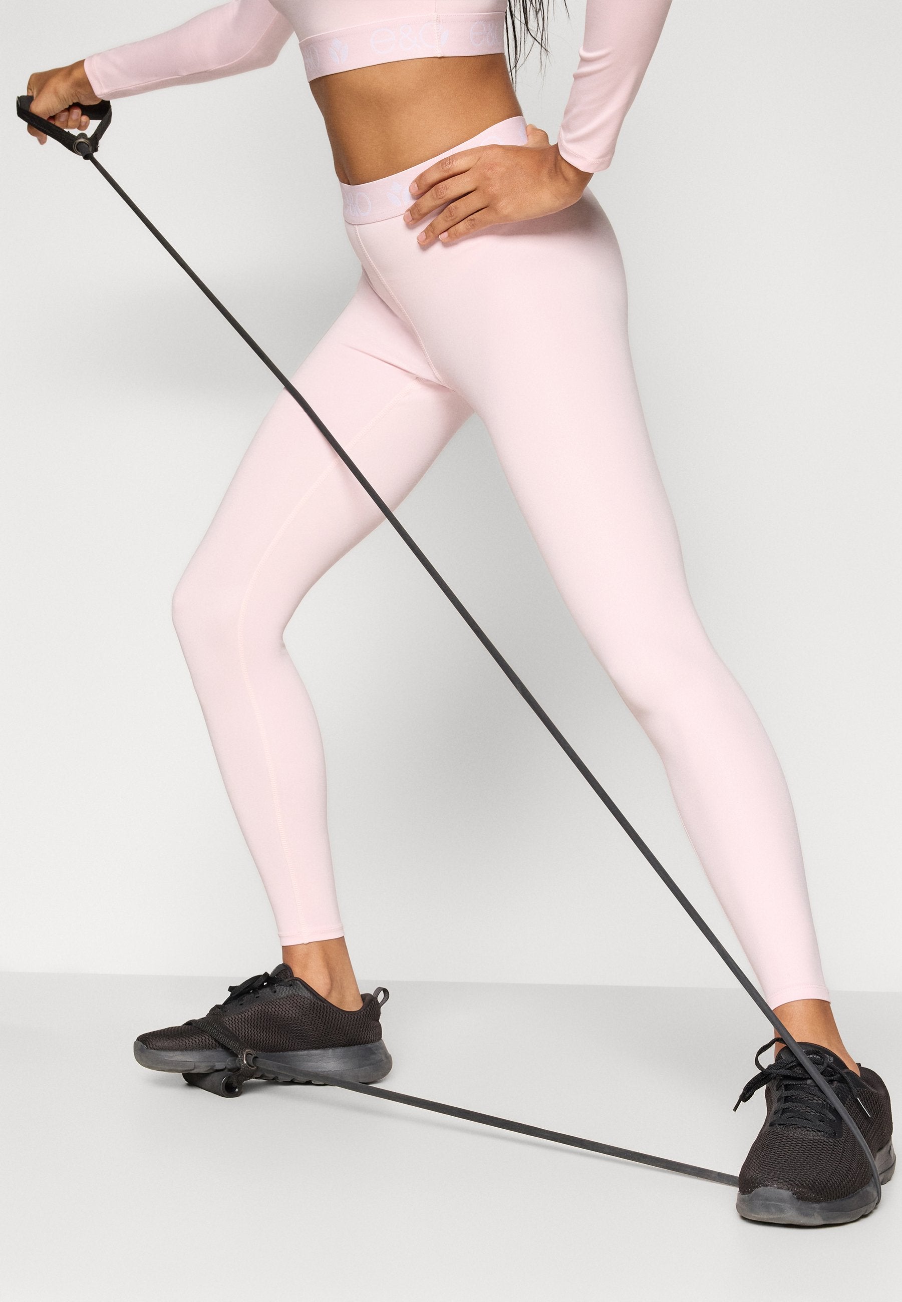 Even&Odd active FULL LENGTH MID RISE LEGGINGS WITH WAISTBAND