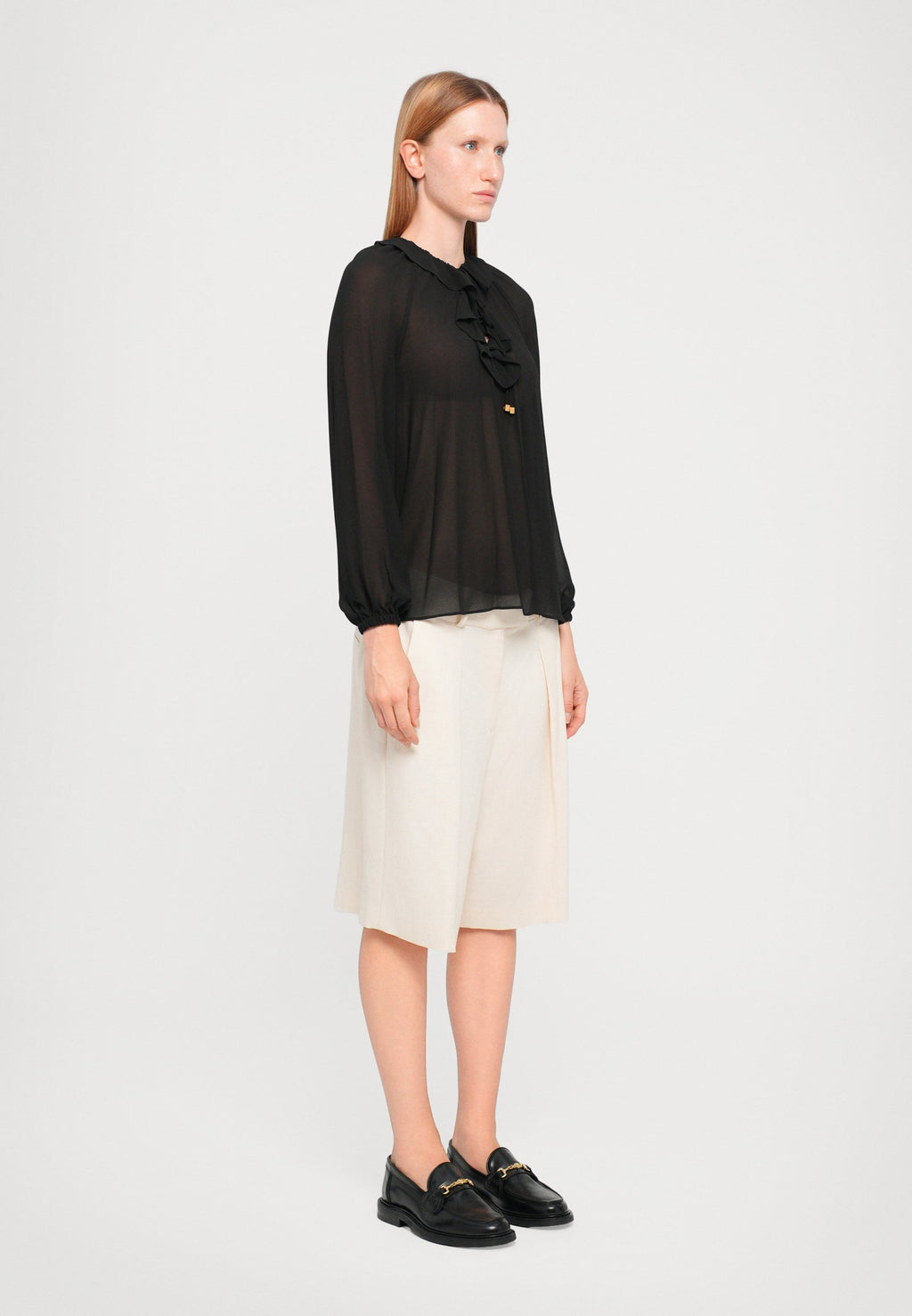 MICHAEL Michael Kors RUFFLE NECK