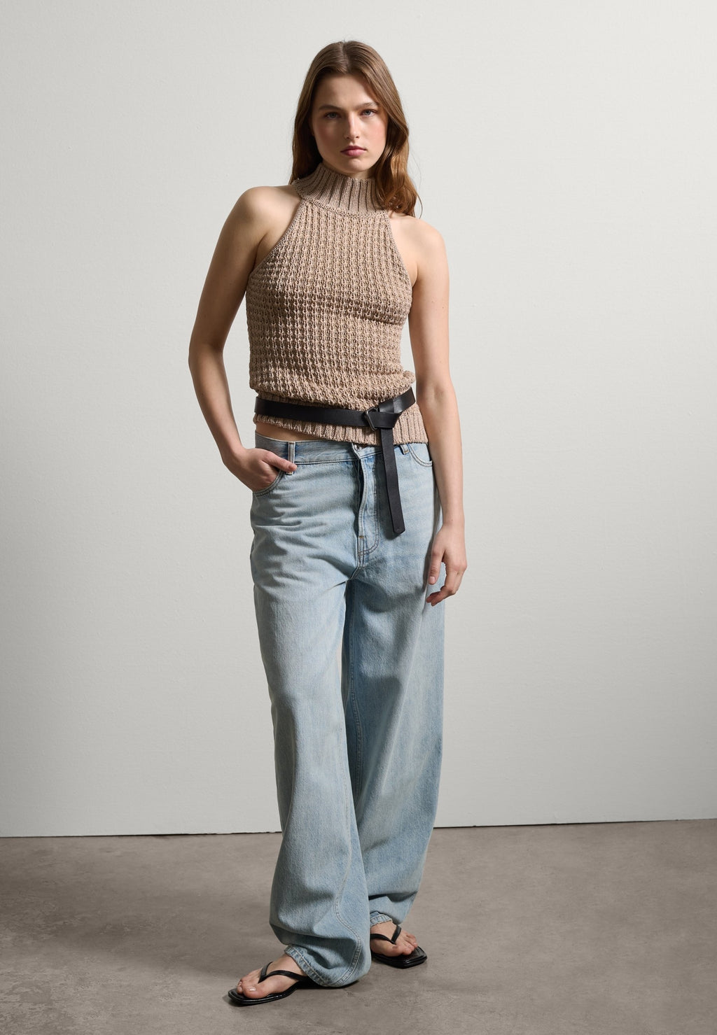 Stefanel WITH HALTER NECK