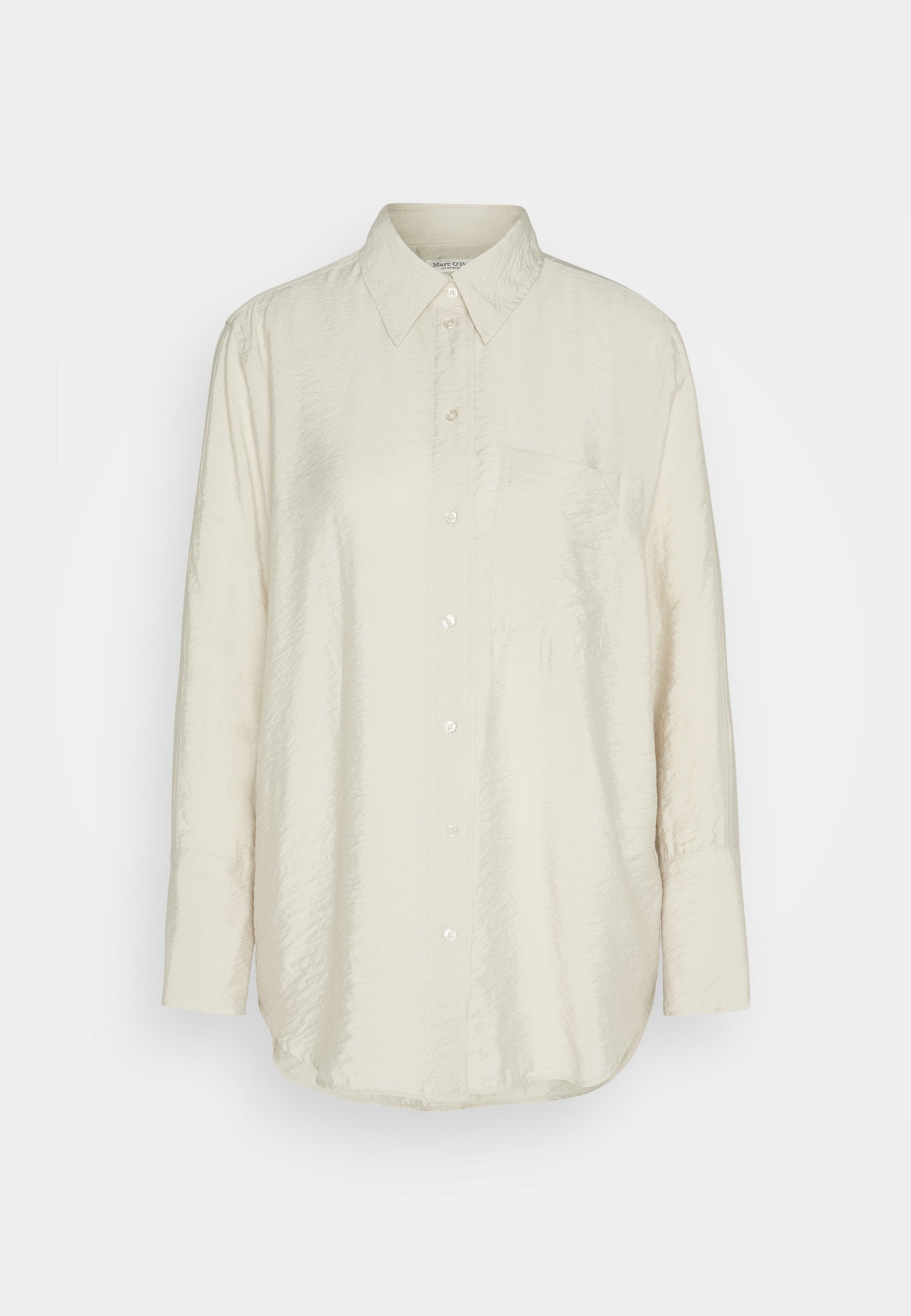 Marc O'Polo LONG SLEEVE KENT COLLAR CHEST POCKET SOLID