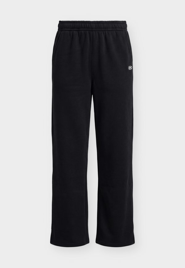 Under Armour RIVAL FLEECE - Tracksuit bottoms - ultimate black/white
