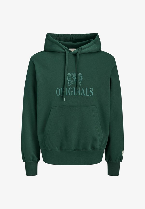 Jack & Jones JORFREDERIKSBERG MONOGRAM HOOD - Hoodie - pine grove