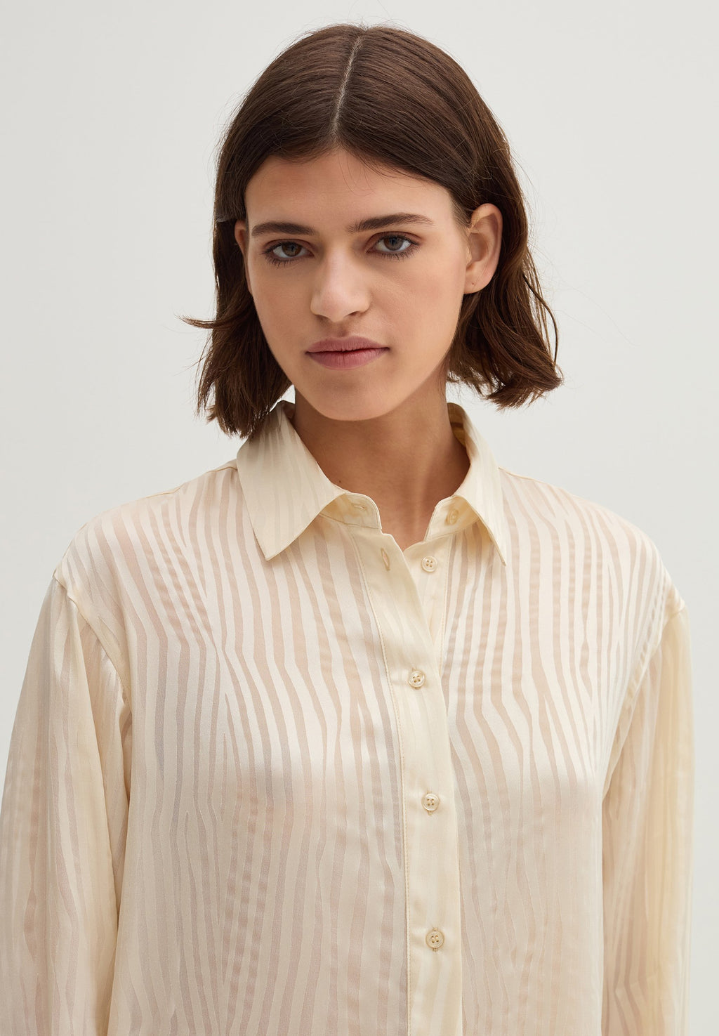 Stefanel WITH DEVORÉ ZEBRA DESIGN