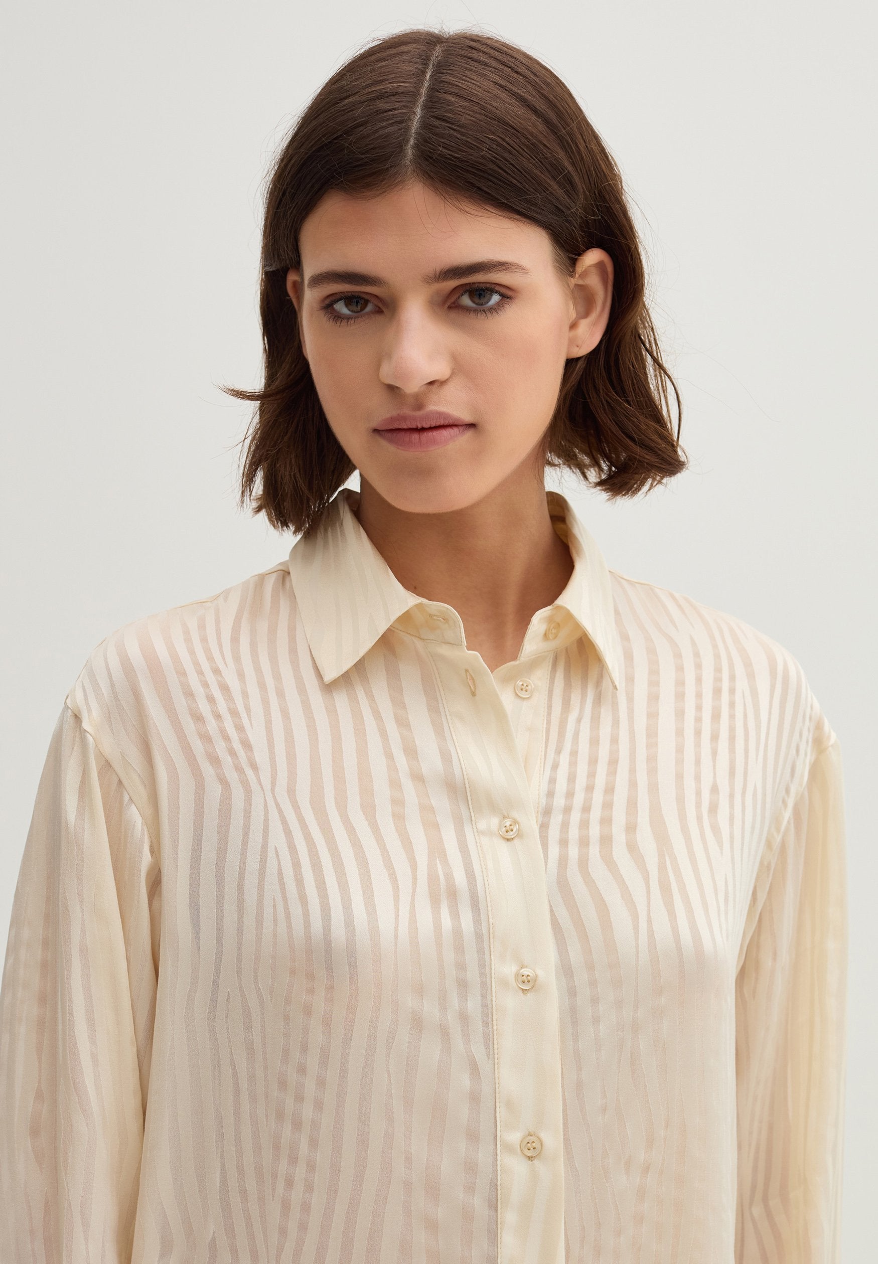 Stefanel WITH DEVORÉ ZEBRA DESIGN