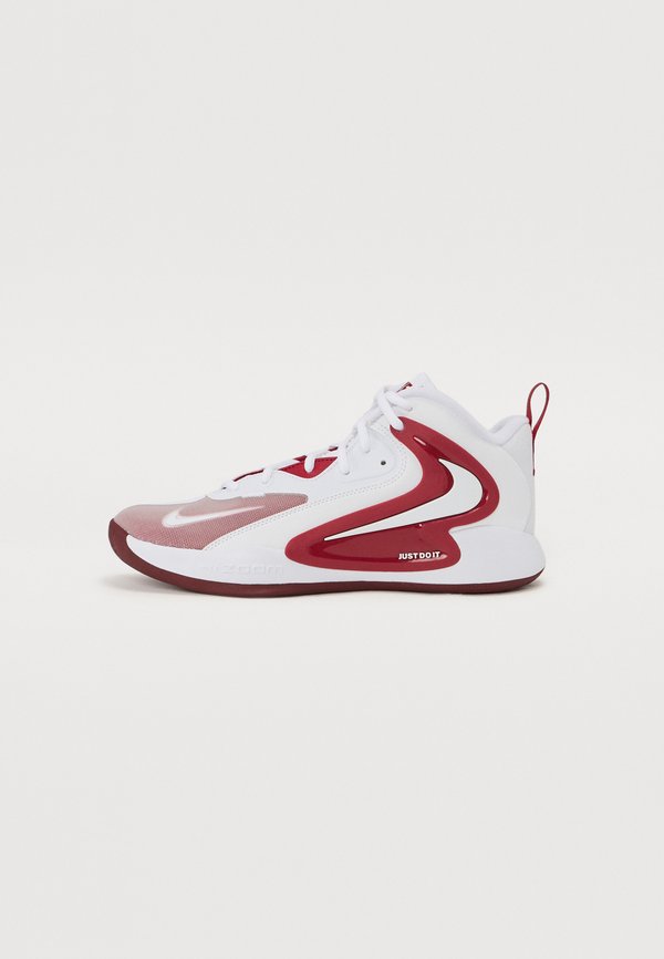 Nike Performance ZOOM HYPERSET UNISEX - Volleyball shoes - white/red