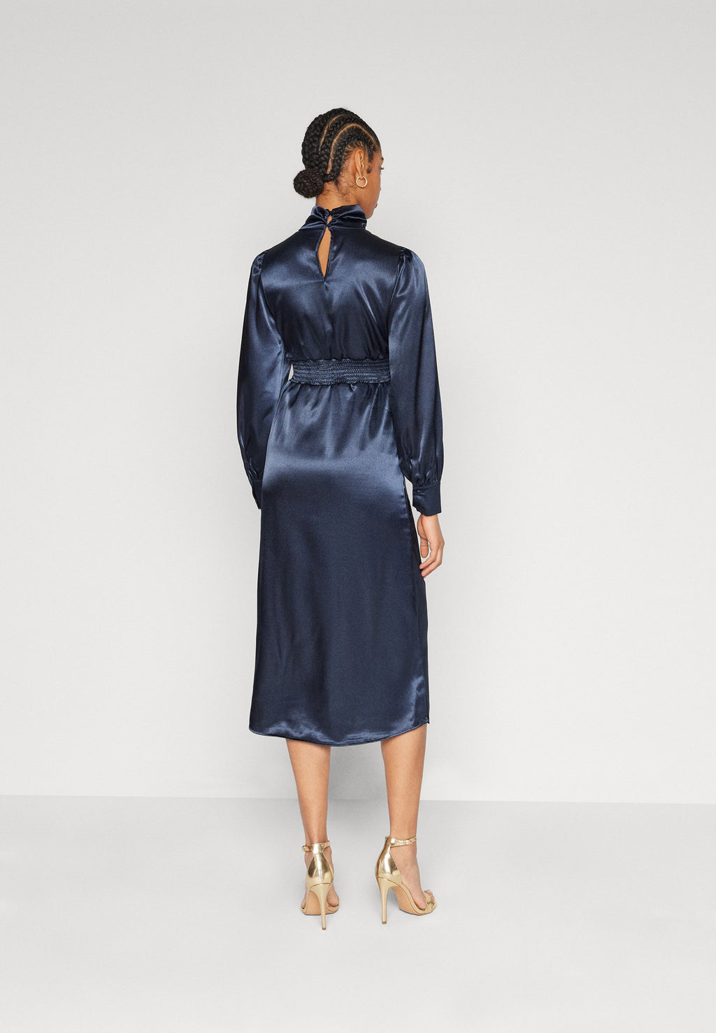 VILA VIHARPER MIDI DRESS