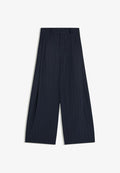 Bershka PINSTRIPE SUPERBAGY - TROUSERS - Trousers - royal blue