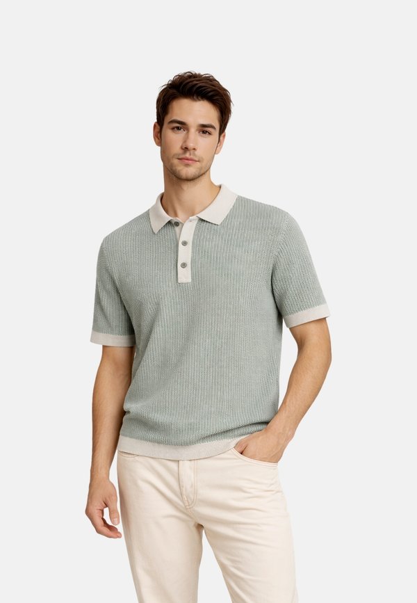 Jack & Jones JACK & JONES POLOSHIRT BLUCHRIS KURZARMSHIRT IM DOPPELPACK - Polo shirt - grün