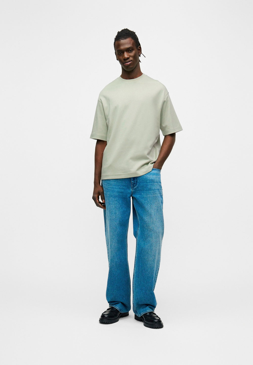 Selected SLHRELAXBOB O NECK TEE