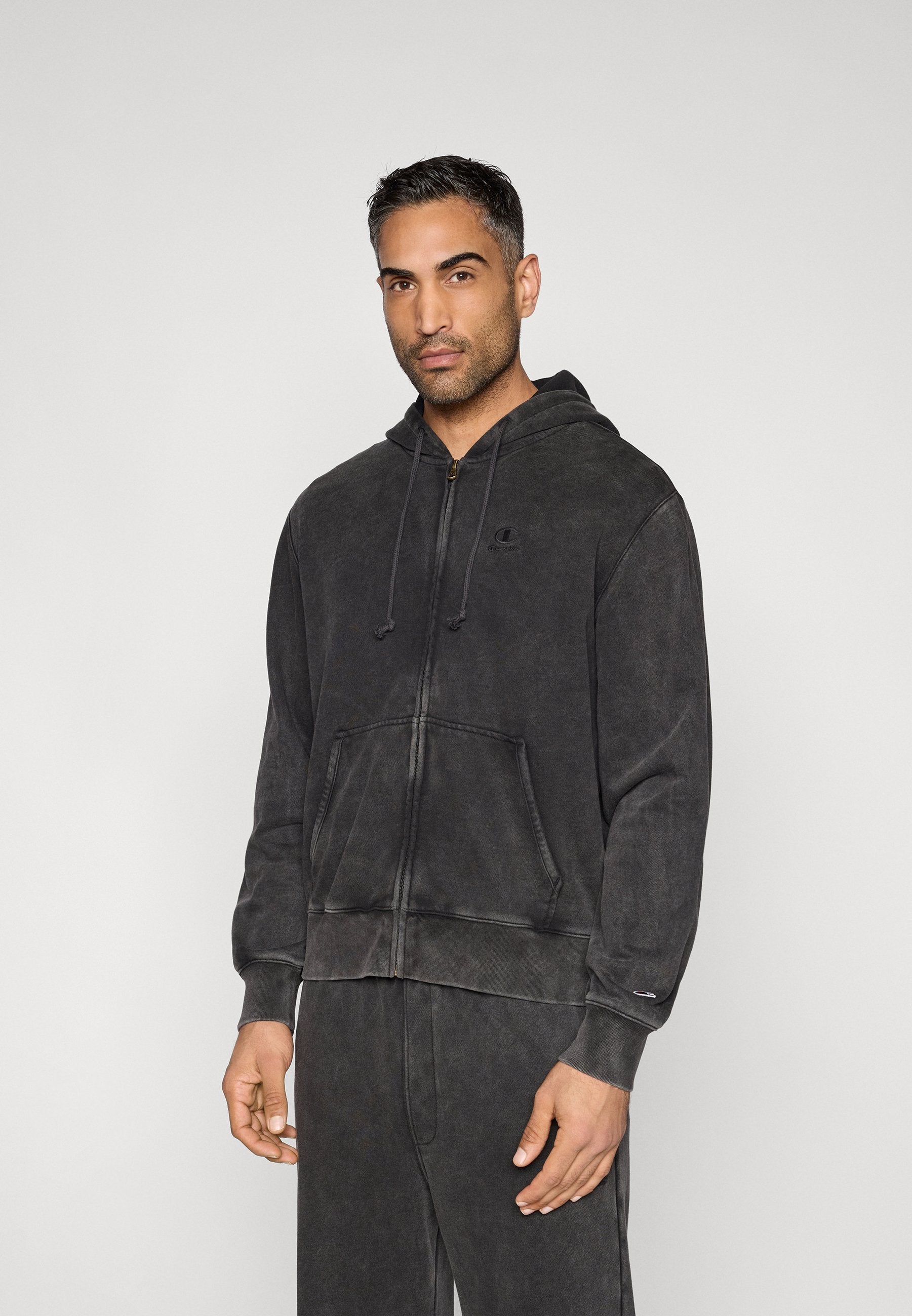 Champion ICONS WASH FULL ZIP HOODIE