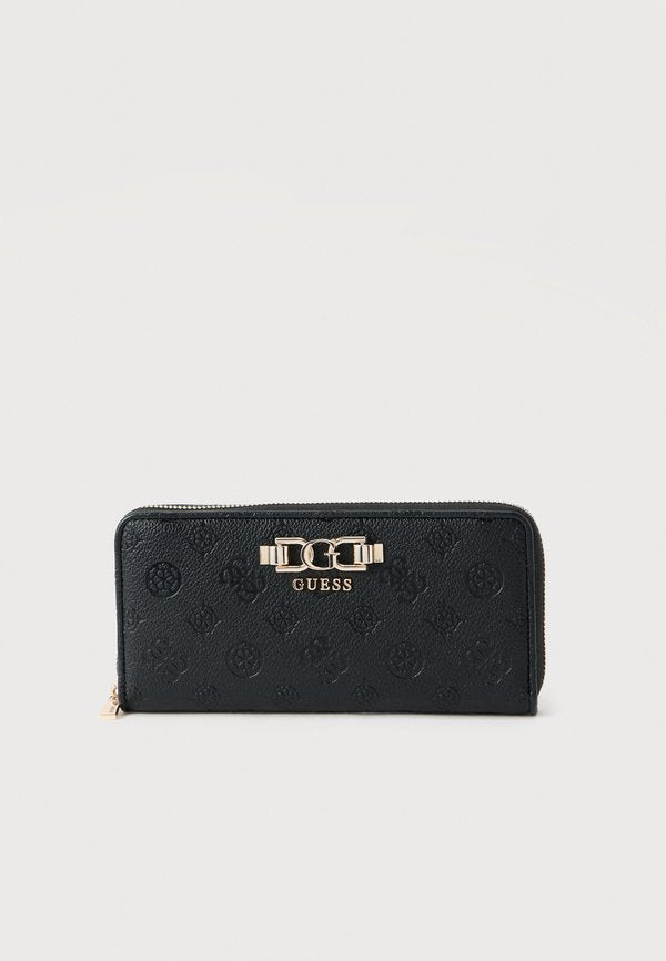 Guess ANISE LARGE ZIP AROUND - Wallet - black