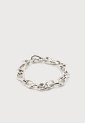 Calvin Klein SCULPTURED DROPES - Bracelet - silver-coloured