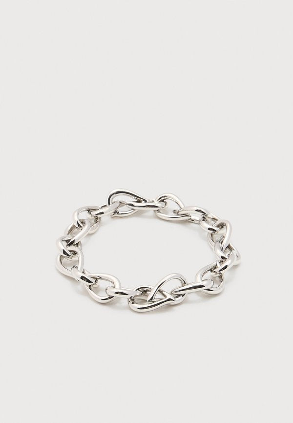 Calvin Klein SCULPTURED DROPES - Bracelet - silver-coloured