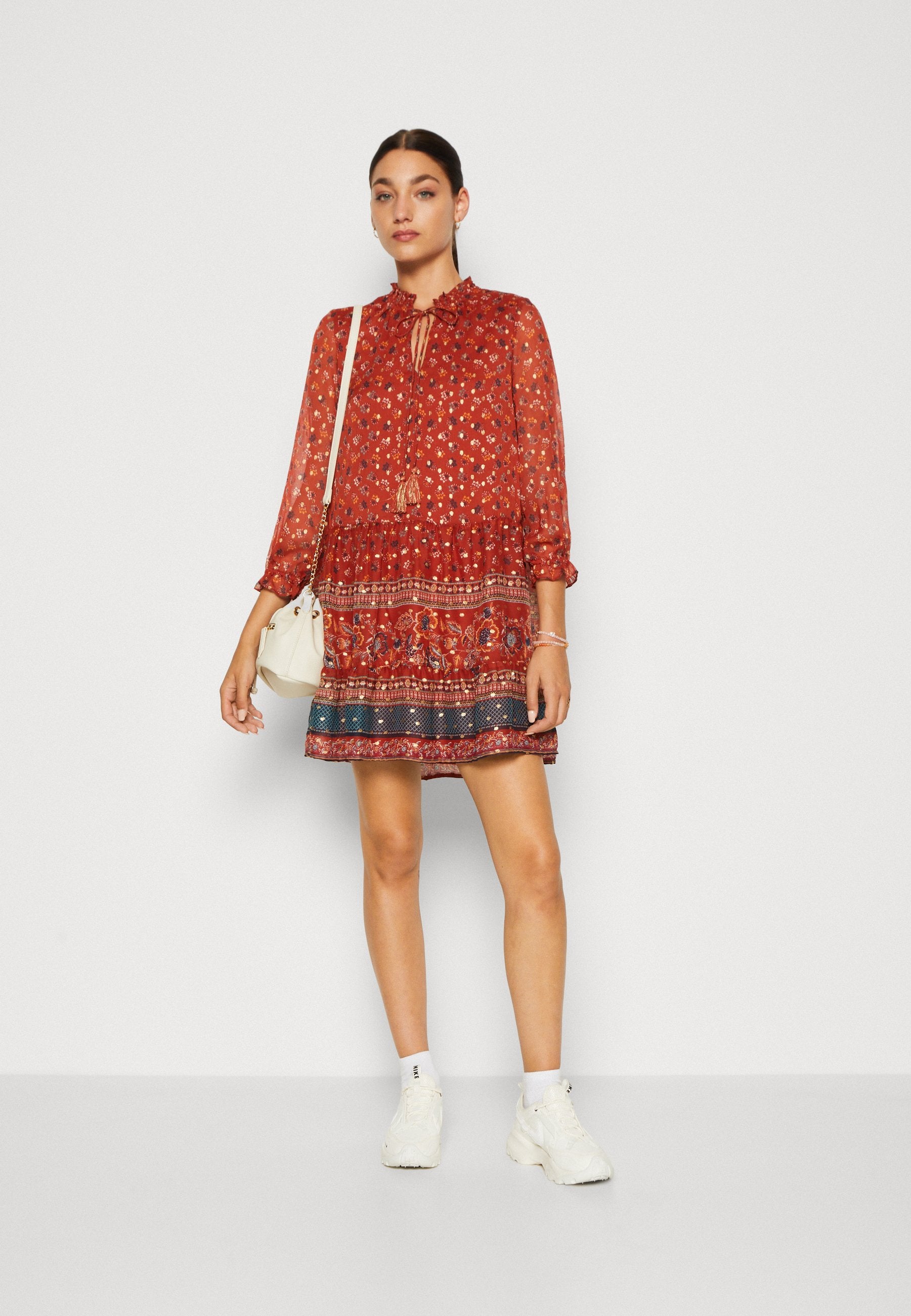 Vero Moda VMLUCY 7/8 SHORT DRESS BOHO