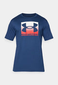 Under Armour BOXED - Print T-shirt - academy/red