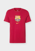 Nike Performance FC BARCELONA CREST TEE - Club wear - noble red